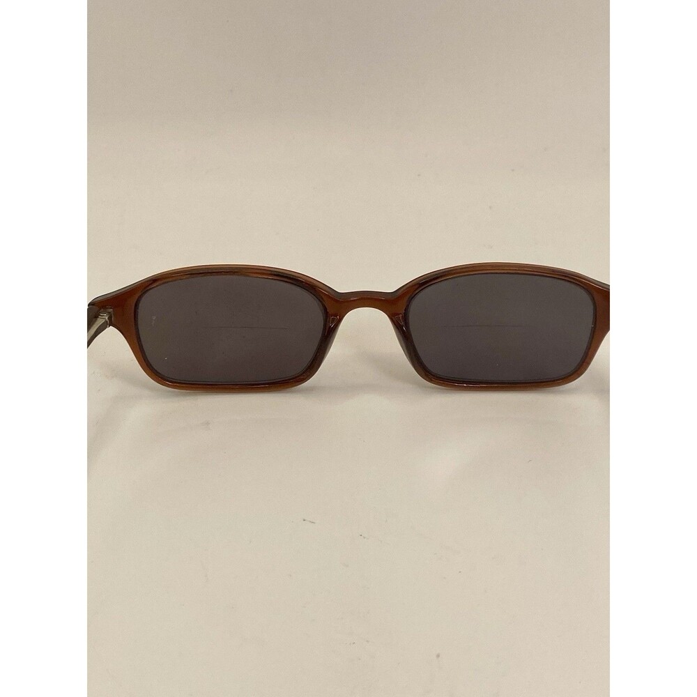 Vintage Romco 4 1/4 5 1/2 Brown Eyeglasses Frames Only - Picture 7 of 7
